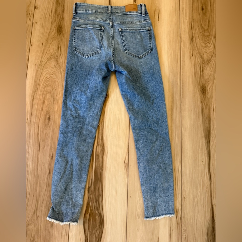 BKE Light Blue Ripped Skinny Jeans - Picture 9 of 9